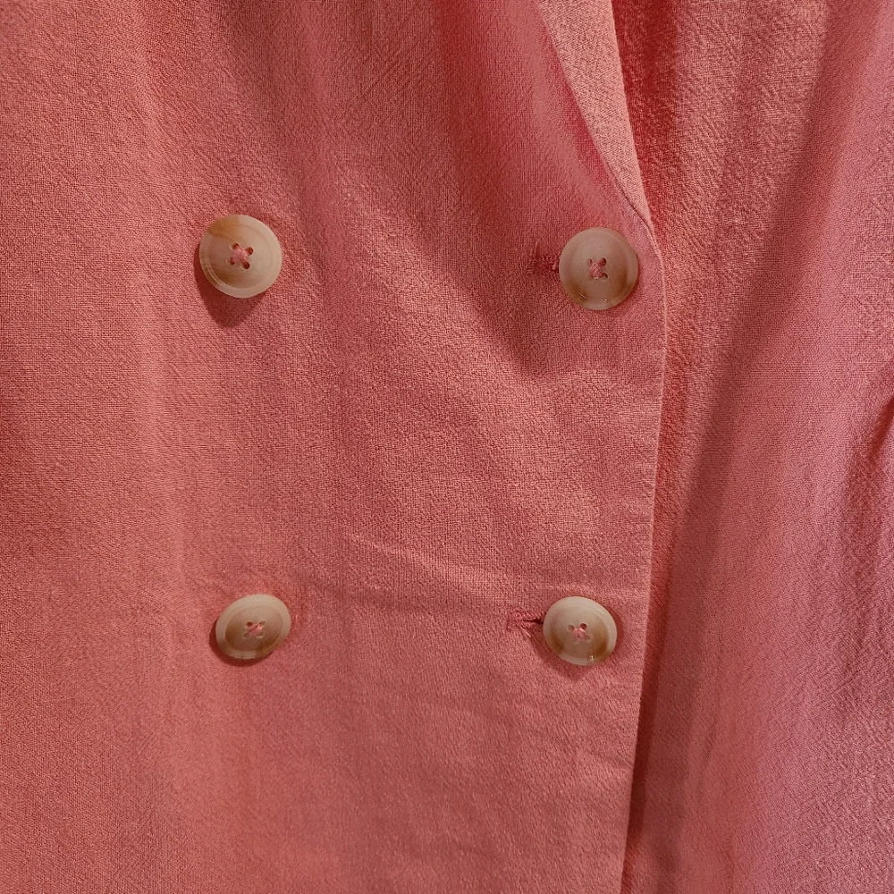 NWT Free People Olivia Blazer in Strawberry Colada Pink - Size XL